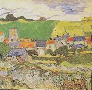 View of Auvers Vincent Van Gogh